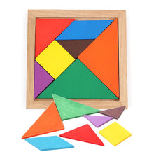 Load image into Gallery viewer, Children Wooden Jigsaw Puzzle Baby Early Educational Development Toys Wood Puzzles Geometric Shape Learning Toy for kids E-C301