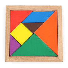 Load image into Gallery viewer, Children Wooden Jigsaw Puzzle Baby Early Educational Development Toys Wood Puzzles Geometric Shape Learning Toy for kids E-C301