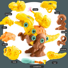 Load image into Gallery viewer, Children's Dinosaur Construction Boy Toy Set Educational Designer Model Disassembly Assembly Puzzle Toys for Kid