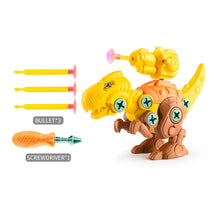 Load image into Gallery viewer, Children's Dinosaur Construction Boy Toy Set Educational Designer Model Disassembly Assembly Puzzle Toys for Kid