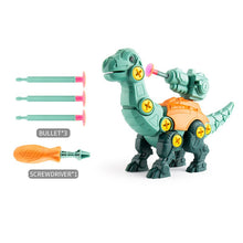 Load image into Gallery viewer, Children's Dinosaur Construction Boy Toy Set Educational Designer Model Disassembly Assembly Puzzle Toys for Kid