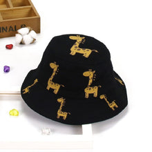 Load image into Gallery viewer, Children's Summer Hat Printing Boys Sun Cap Girls Fisherman Hat Summer Baby Hats