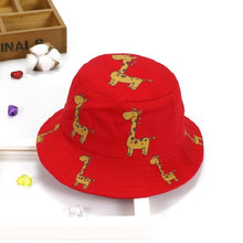 Load image into Gallery viewer, Children's Summer Hat Printing Boys Sun Cap Girls Fisherman Hat Summer Baby Hats
