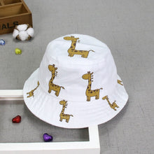 Load image into Gallery viewer, Children's Summer Hat Printing Boys Sun Cap Girls Fisherman Hat Summer Baby Hats