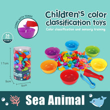 Load image into Gallery viewer, Children's gifts Kids Cognitive Toys Counting Sorting Early Learning Educational Animal Model Cars Pets Dinosaur