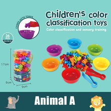Load image into Gallery viewer, Children's gifts Kids Cognitive Toys Counting Sorting Early Learning Educational Animal Model Cars Pets Dinosaur