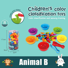 Load image into Gallery viewer, Children's gifts Kids Cognitive Toys Counting Sorting Early Learning Educational Animal Model Cars Pets Dinosaur