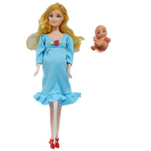 Load image into Gallery viewer, Childrens Toys Dolls 1pcs Educational Real Pregnant Doll Suit Mom Doll Have a Baby in her Tummy for Barbies Doll Child Toy
