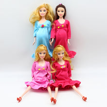Load image into Gallery viewer, Childrens Toys Dolls 1pcs Educational Real Pregnant Doll Suit Mom Doll Have a Baby in her Tummy for Barbies Doll Child Toy
