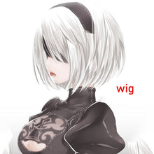 Load image into Gallery viewer, Nier Automata Yorha 2B Cosplay Suit Women Outfit Disguise Costume Set Fancy Halloween Girls Party Black Dress