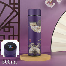 Load image into Gallery viewer, Thermo Bottle Cup Smart Temperature Display Potable Heat Hold Vacuum Flask For Thermos Mug Cups 500ML