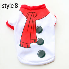 Load image into Gallery viewer, Christmas Cotton Pet Closing Dog Clothes New Year Puppy Dog Costume Pet Vest Shirt for Dog