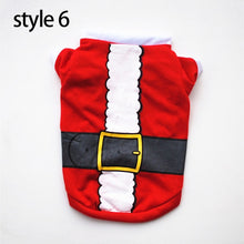 Load image into Gallery viewer, Christmas Cotton Pet Closing Dog Clothes New Year Puppy Dog Costume Pet Vest Shirt for Dog