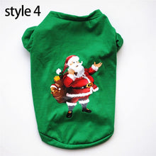 Load image into Gallery viewer, Christmas Cotton Pet Closing Dog Clothes New Year Puppy Dog Costume Pet Vest Shirt for Dog