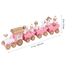 Load image into Gallery viewer, Christmas Pink Train Merry Christmas Ornaments Christmas Decoration For Home Table 2023 Noel Navidad Xmas Gifts New Year