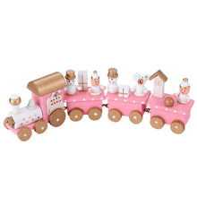 Load image into Gallery viewer, Christmas Pink Train Merry Christmas Ornaments Christmas Decoration For Home Table 2023 Noel Navidad Xmas Gifts New Year