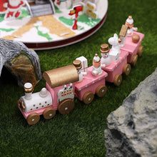 Load image into Gallery viewer, Christmas Pink Train Merry Christmas Ornaments Christmas Decoration For Home Table 2023 Noel Navidad Xmas Gifts New Year