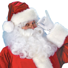 Load image into Gallery viewer, Christmas Santa Claus Costume Beard Lots Men Cosplay Santa Claus Clothes Fancy Dress In Christmas Men Costume Suit For Adults