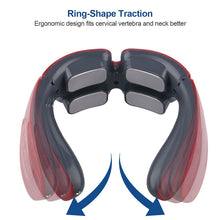 Load image into Gallery viewer, CkeyiN Electric Low Frequency Shoulder Neck Massager TENS Pulse Smart Timing Relax Massage Physiotherapy Machine Relieve Fatigue