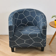 Load image into Gallery viewer, Club Chair Slipcover Stretch Armchair Covers Printed Tub Chair Cover Sofa Cover Spandex Couch Covers for Bar Counter Living Room