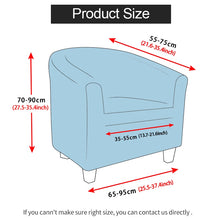 Load image into Gallery viewer, Club Chair Slipcover Stretch Armchair Covers Printed Tub Chair Cover Sofa Cover Spandex Couch Covers for Bar Counter Living Room