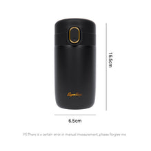 Load image into Gallery viewer, Coffee Thermal Mug 304 Stainless Steel Vacuum Thermos Cold Drink Hot Drink Small-capacity Portable Bouncing Cup Lid Thermo Cup