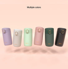Load image into Gallery viewer, Coffee Thermal Mug 304 Stainless Steel Vacuum Thermos Cold Drink Hot Drink Small-capacity Portable Bouncing Cup Lid Thermo Cup