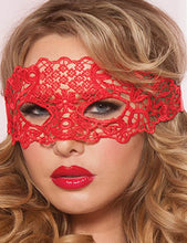 Load image into Gallery viewer, Comeondear 1 Piece Halloween Cosplay And Party Lace Eye Mask Sexy Lady Cutout Eye Mask For Masquerade Party Fancy Dress Costume