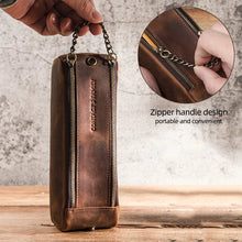 Load image into Gallery viewer, Pencil Case Zipper Pen Bag Handmade Vintage Retro School Stationary Pen Pouch Large Capacity