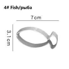 Load image into Gallery viewer, Cookie Cutter Biscuit Press Stamp Embosser Sugar Pasty Cake DIY Baking Mould Pasteleriay Reposteria Accesorios Baking Tools