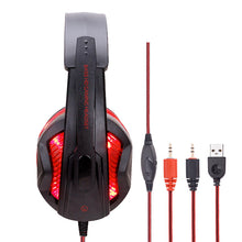 Load image into Gallery viewer, Wired Headphones With Microphone Headset gamer PC Headphone Headband Stereo Game Earphone For PS4/XBOX/Phone