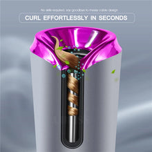 Load image into Gallery viewer, Cordless Automatic Rotating Hair Curler iron Wireless USB Rechargeable Air Curler for Curls Waves LED Display Hair Styler Tools