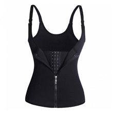 Load image into Gallery viewer, Corset for Women Court Gothic Clothing Adjustable Three-Breasted Zip-Up Body Shaper Belt Fashion Underbust Corsets