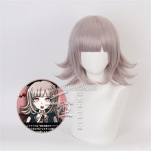 Load image into Gallery viewer, Cos Gift Dangan Ronpa Monokuma Women Long White Black Wig Danganronpa: Trigger Happy Havoc Cosplay Long Wig Hair Syntheti