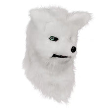 Load image into Gallery viewer, Cosmask Movable Mouth Fox Head Mask Animal Panda Tiger Husky Orangutan Artificial Fur for Halloween Costumes Party
