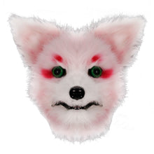 Load image into Gallery viewer, Cosmask Movable Mouth Fox Head Mask Animal Panda Tiger Husky Orangutan Artificial Fur for Halloween Costumes Party