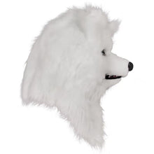 Load image into Gallery viewer, Cosmask Movable Mouth Fox Head Mask Animal Panda Tiger Husky Orangutan Artificial Fur for Halloween Costumes Party