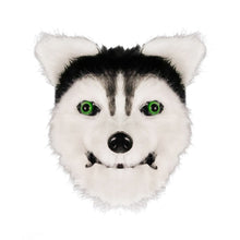 Load image into Gallery viewer, Cosmask Movable Mouth Fox Head Mask Animal Panda Tiger Husky Orangutan Artificial Fur for Halloween Costumes Party