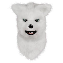 Load image into Gallery viewer, Cosmask Movable Mouth Fox Head Mask Animal Panda Tiger Husky Orangutan Artificial Fur for Halloween Costumes Party