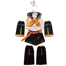 Load image into Gallery viewer, Cosplay Rin Len PU Uniforms Outfits Cosplay Costume Wig