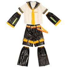 Load image into Gallery viewer, Cosplay Rin Len PU Uniforms Outfits Cosplay Costume Wig