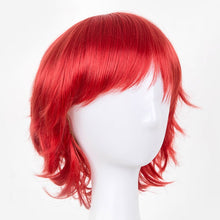 Load image into Gallery viewer, Cosplay Wig Fei-Show Synthetic Heat Resistant Short Wavy Hair Costume Cosplay Halloween Carnival Events Party Yellow Hairpiece
