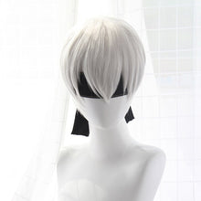Load image into Gallery viewer, Cosplay Wig YoRHa No.2 Type B 2BYoRH 2A 9S 2B wig NieR:Automata Costume Play Wigs Costumes Hair +Wig Cap