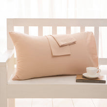 Load image into Gallery viewer, Cotton Pillowcase Solid Color Pillow Case Bedding Black Pillow Cover Envelope Custom Pillow Case Cover 40x60 40x70 50x70