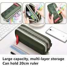 Load image into Gallery viewer, Pencil Case Stationery Cute Boys Girls Pencil Cases Storage Pen Bag School Office Supplies