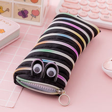 Load image into Gallery viewer, Pencil case Creative caterpillar zipper school Stationery storage bag cute Pen holder student pen case for kids
