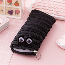 Load image into Gallery viewer, Pencil case Creative caterpillar zipper school Stationery storage bag cute Pen holder student pen case for kids