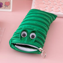 Load image into Gallery viewer, Pencil case Creative caterpillar zipper school Stationery storage bag cute Pen holder student pen case for kids