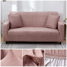 Load image into Gallery viewer, Cross Pattern Elastic Sofa Cover Stretch All-inclusive Sofa Covers for Living Room Couch Cover Loveseat Sofa Slipcovers
