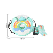 Load image into Gallery viewer, Cute Donut Ice Cream Water Bottle Creative Cute Style Cup With Straw 380ml Portable leakproof For Kindergarten Baby Children